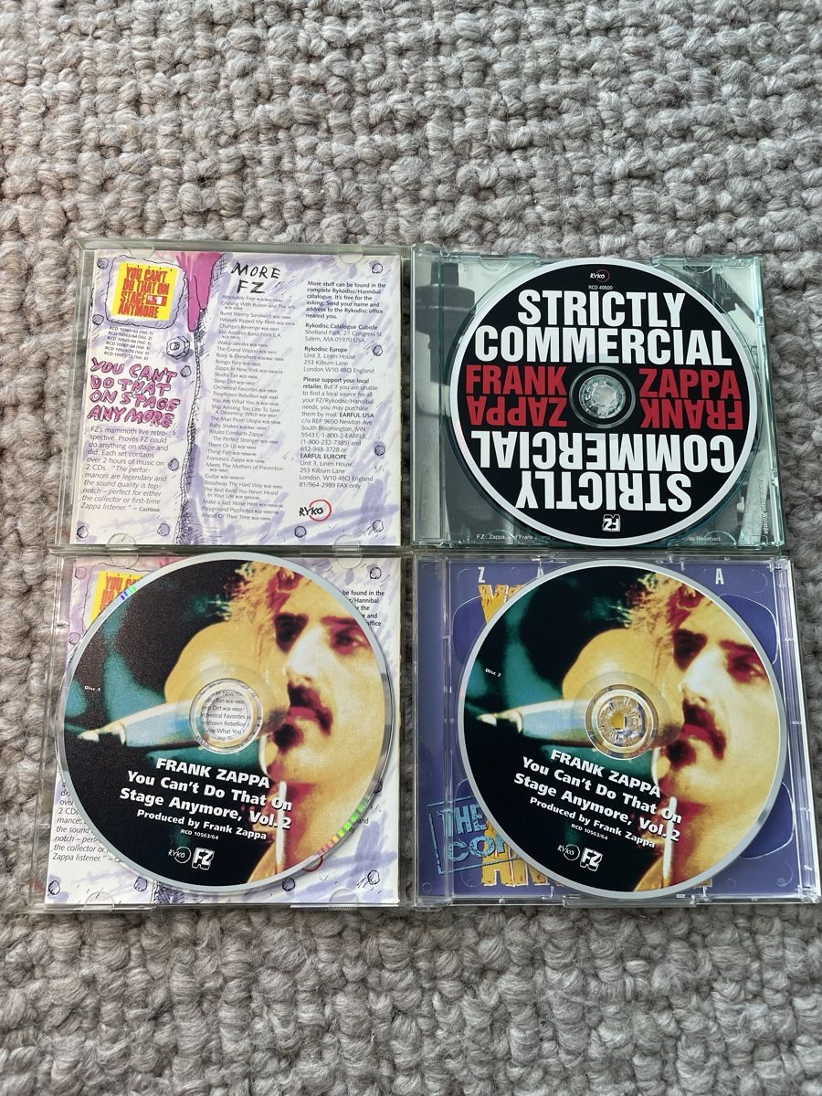 CDs: 2x Frank Zappa  – Gebraucht aus Reinach AG von trigger7811 1
