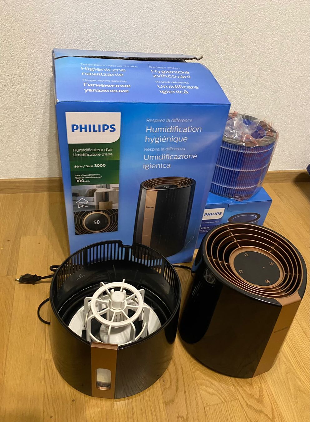 Philips Umidificatori d'aria: Philips Serie 3000 Luftbefeuchter – Usato da Ermenswil venduto da Walkest 6