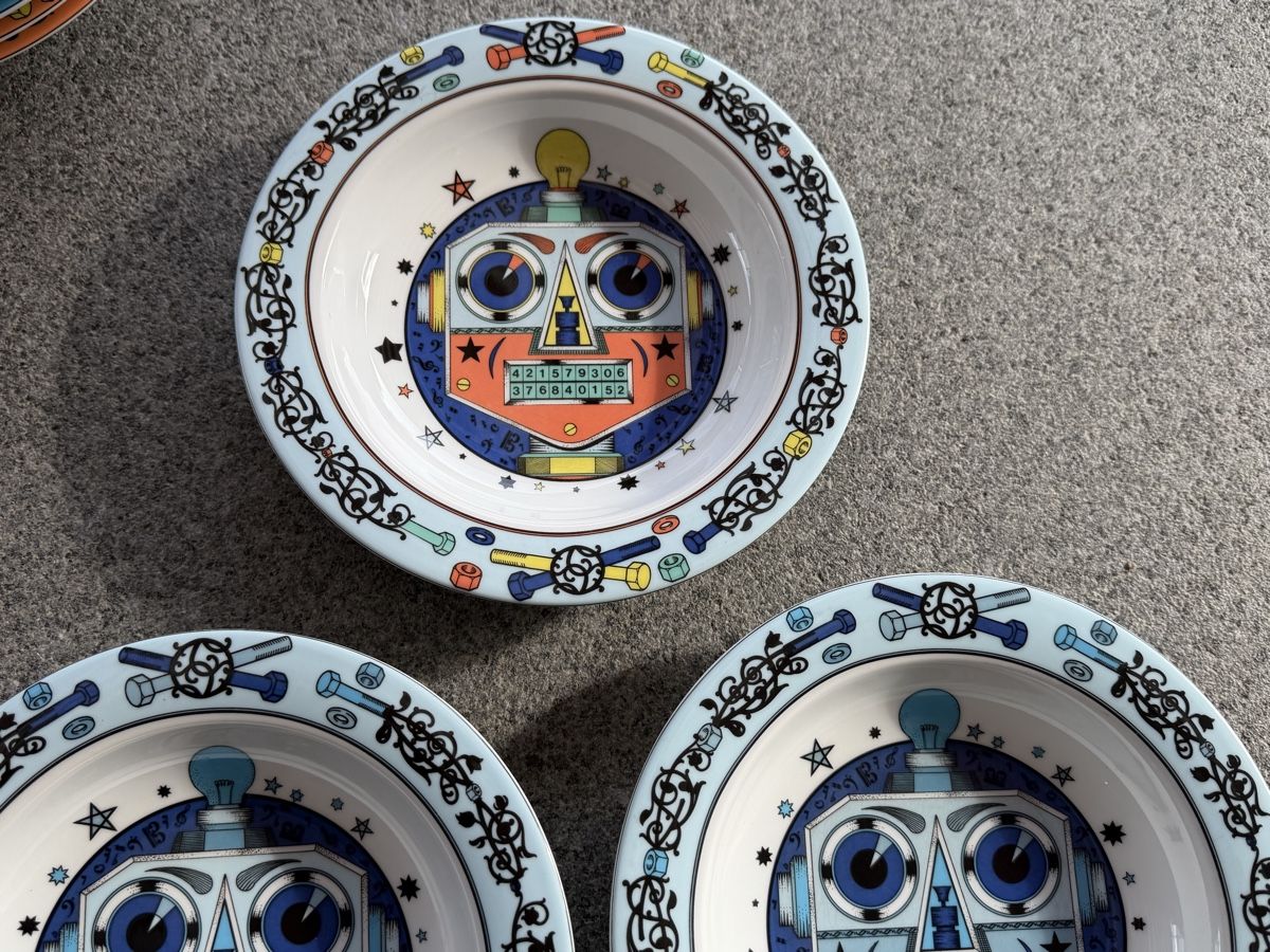 Bopla Piatti: Bopla Design Spaghetti Suppenteller 3 stk Langenthal – Usato da Deitingen venduto da Himhip 2