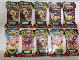 10x Pokémon Perfect Order – Sleeved Booster EN