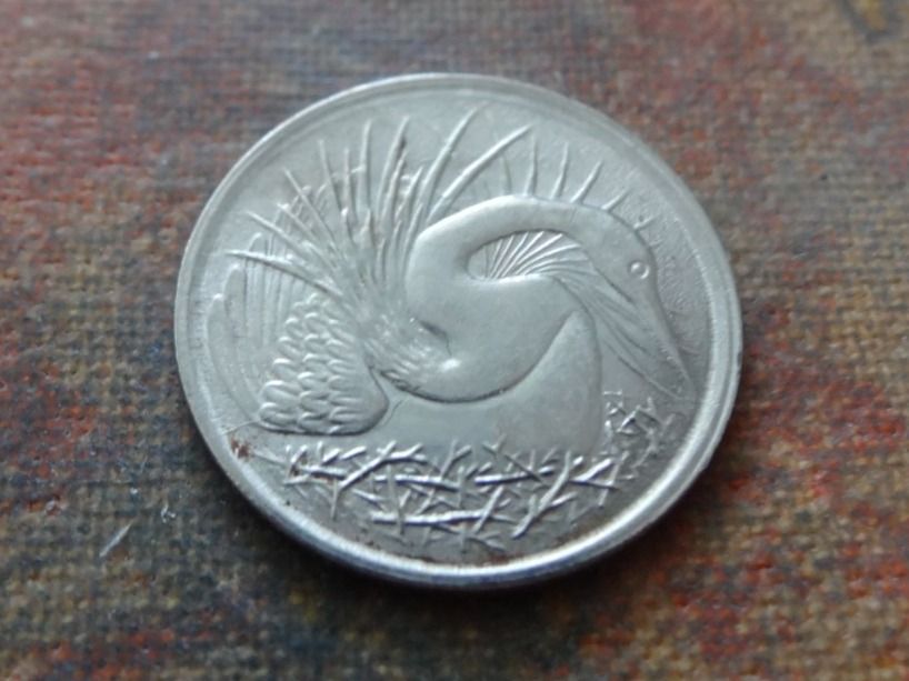 Alle Münzen: SINGAPOUR  5  Cents  1980 – Gebraucht aus Romanel-sur-Lausanne von Swift13 1