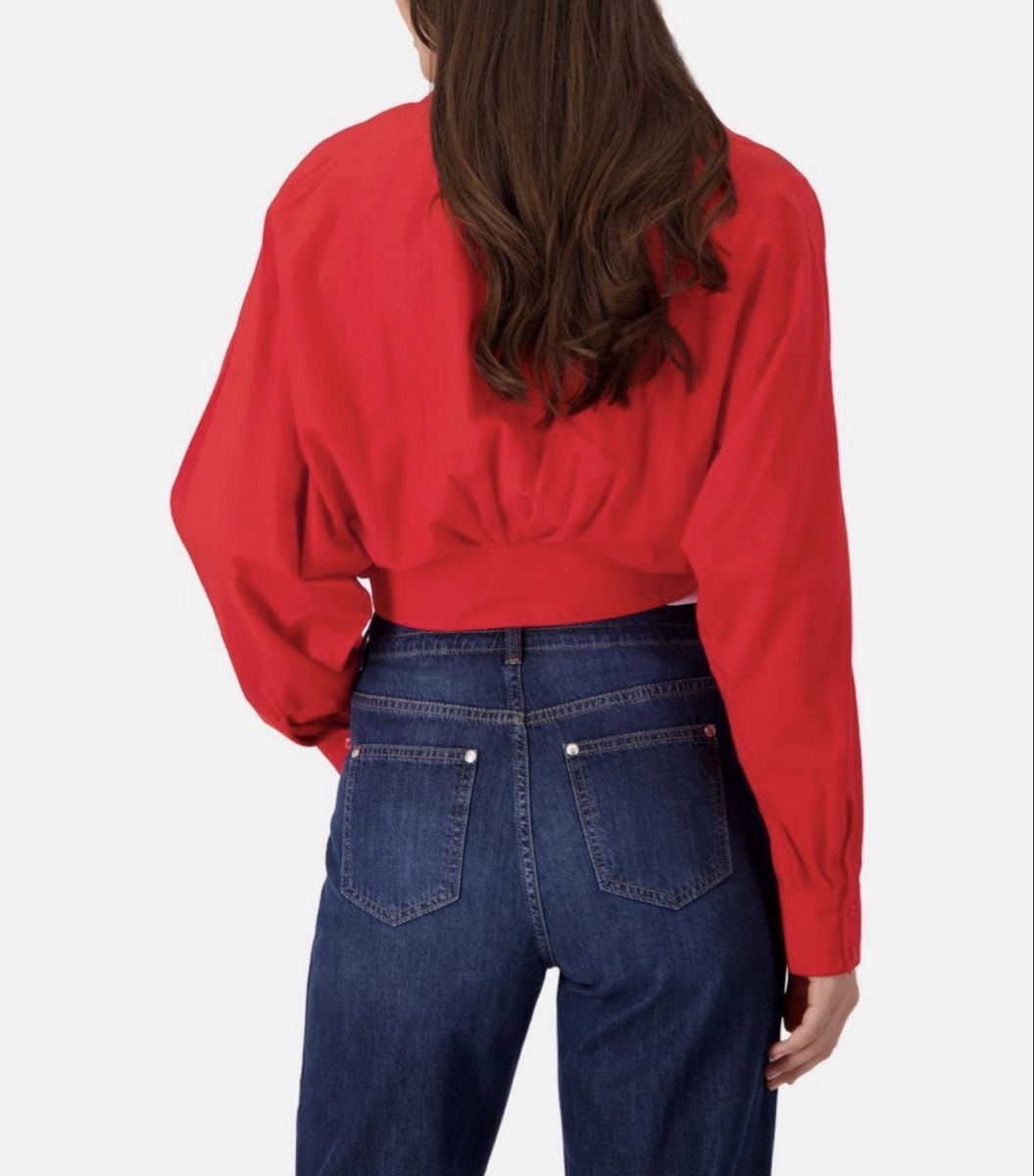Camicette: ROTES BLUSEN-HIGHLIGHT VON MONARI – Nuovo e nell'imballaggio originale da Schaffhausen venduto da rot_yyy7 3