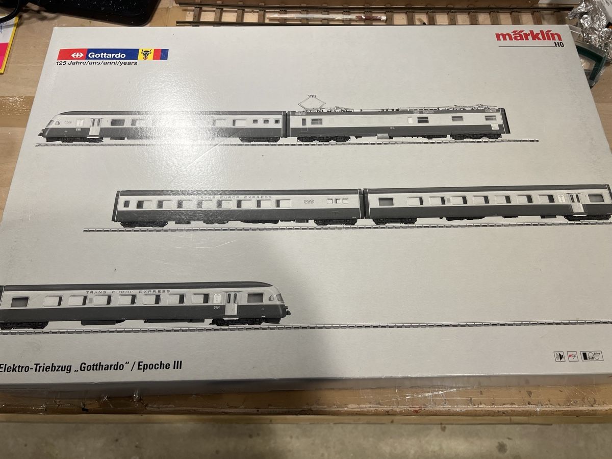 Märklin Modellini di ferrovie: Märklin  SBB EuroCity, – Usato da Dübendorf venduto da Troggy 5
