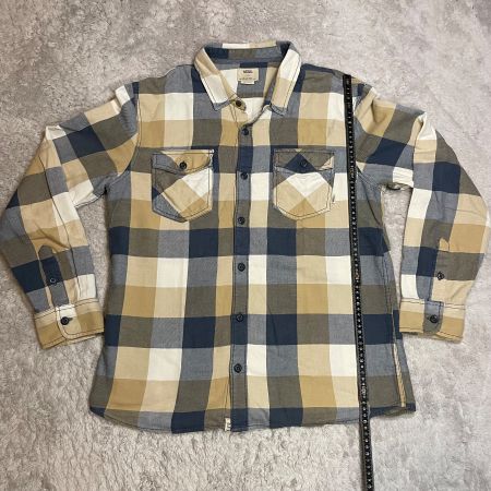 VANS Flanellhemd Kariert Herren Gr. L 100% Baumwolle