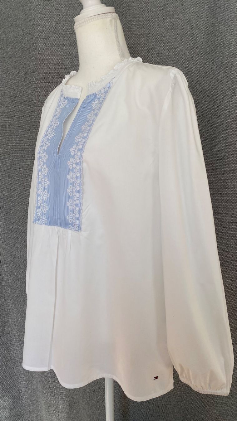 Tommy Hilfiger Camicette: Tommy Hilfiger Bluse aus Baumwolle Grösse XL – Usato da Oberwil BL venduto da Leni-Mischi 2
