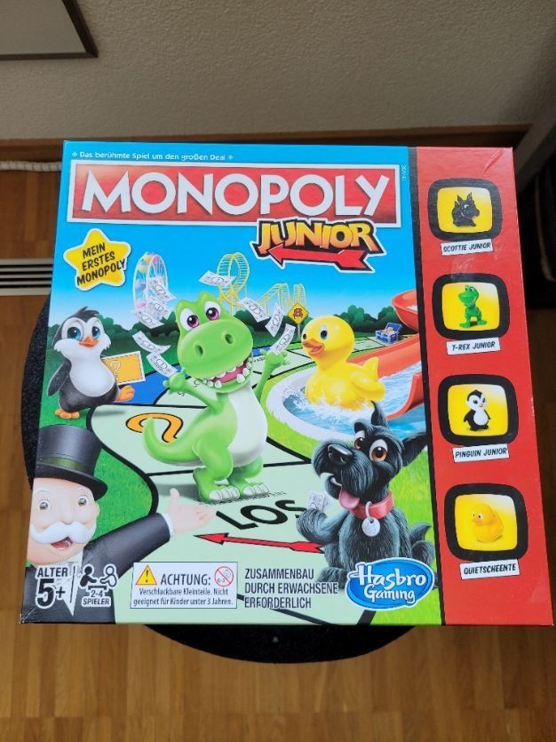 Giochi: Monopoly Spiel JUNIOR, ab 5 Jahren – Usato da Altdorf UR venduto da Nordwing