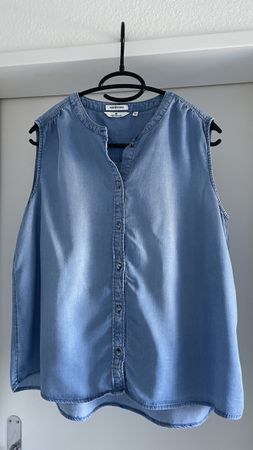 Tom Tailor Jeansbluse Lyocell blau Grösse 36