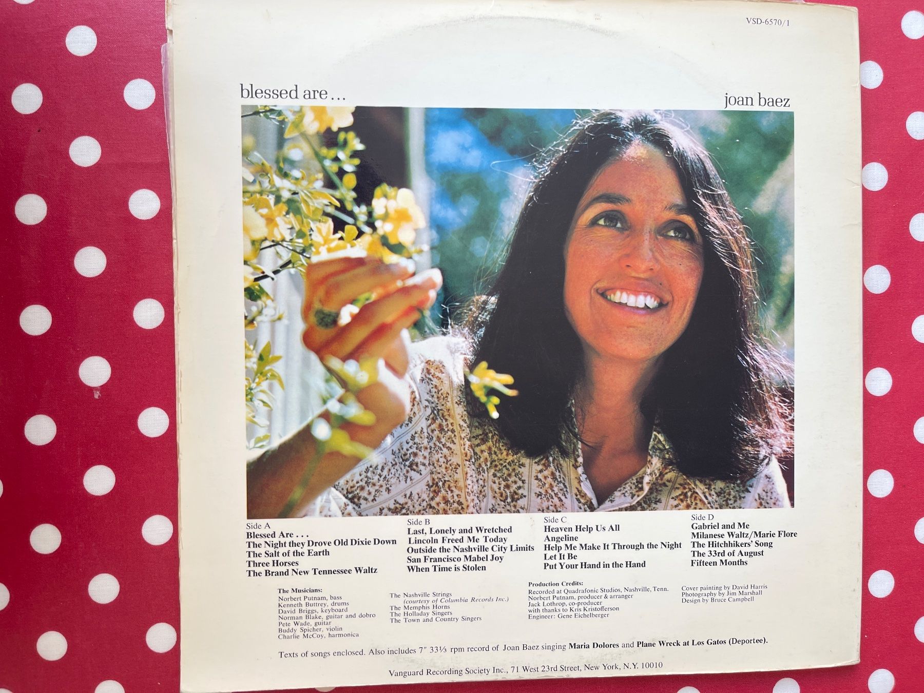 Schallplatten: A645/Joan Baez Blessed Are... – Gebraucht aus Frutigen von Philippe_jsp 1
