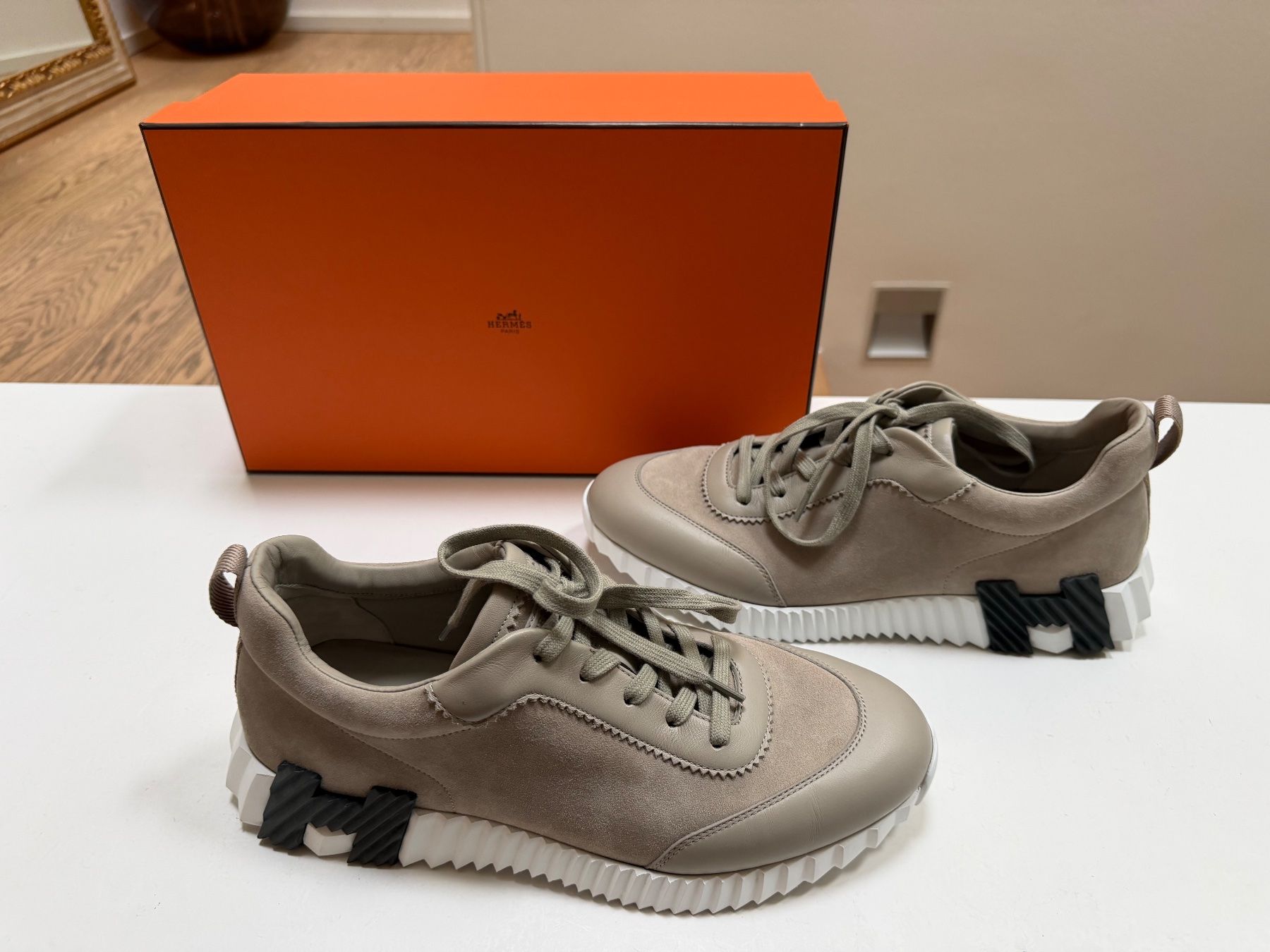 Hermès Herrenschuhe: Hermes Bouncing Sneaker (42) – Gebraucht aus Zürich von Falconking 4