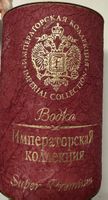 Wodka Imperial Collection Super Premium Flasche Gold 50 Zeic