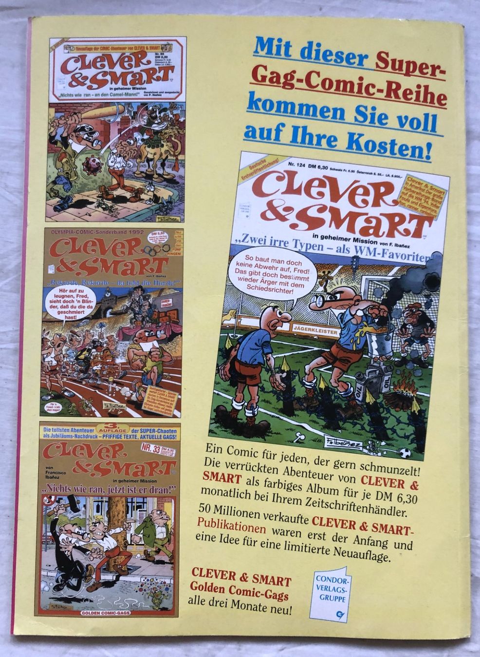 Fumetti: CLEVER & SMART - Nr.134 - 1.Auflage – Usato da Schaffhausen venduto da durruti 4