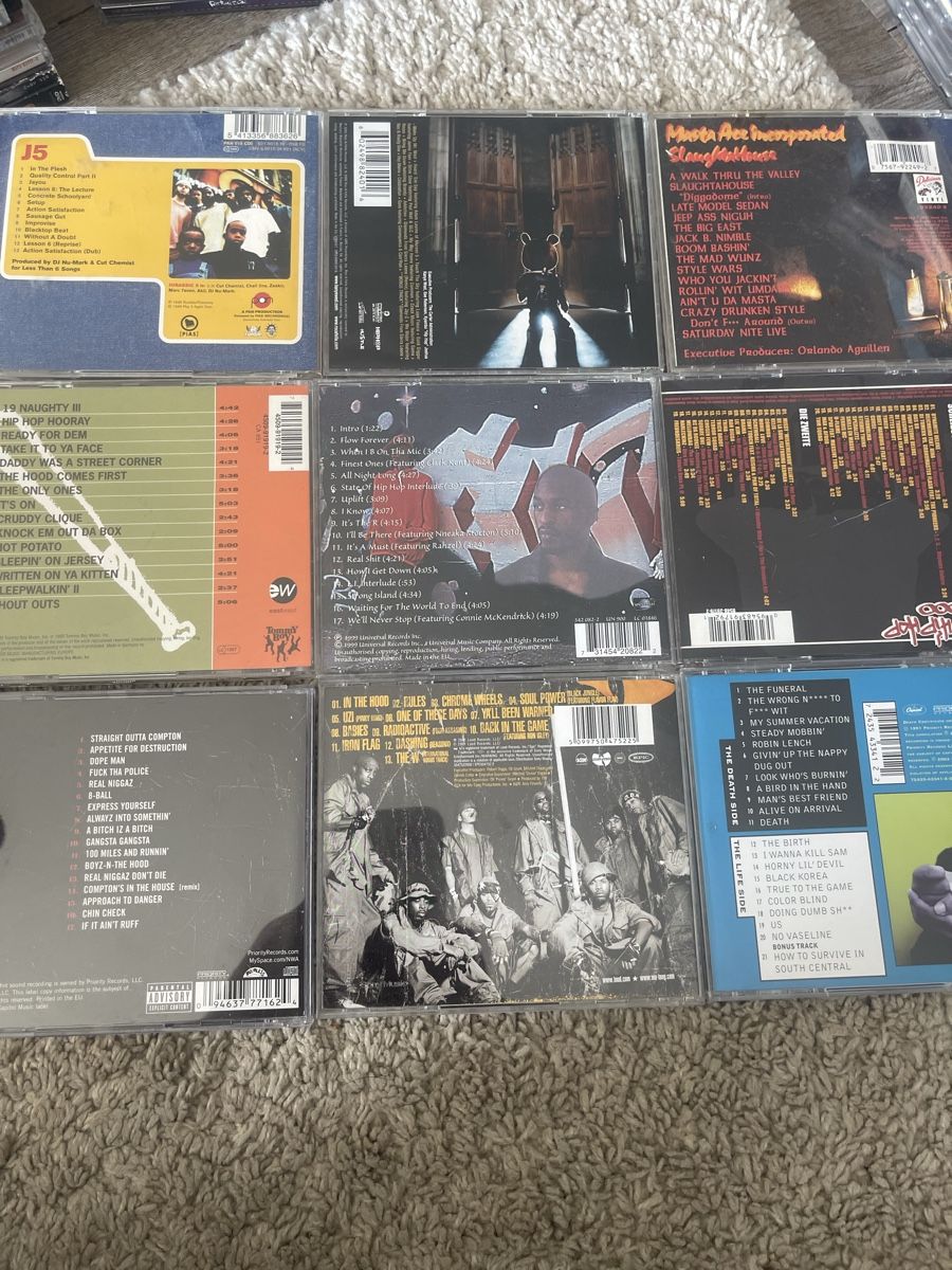 CD: 9 x US Hip Hop auf CD – Usato da Dagmersellen venduto da stonefinger 1
