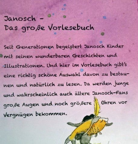 Libri: Janosch - Das grosse Vorlesebuch - Kinderbuch Klassiker! – Usato da Wetzikon ZH venduto da strubeli024 4