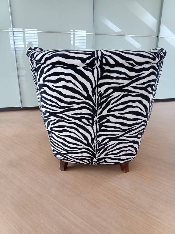 Poltrone: Ohrensessel Zebra Design – Nuovo (secondo la descrizione) da Sarmenstorf venduto da AHas 1