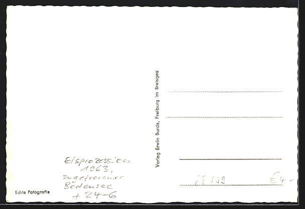 Cartes postales: Münsterlingen, Die Eisprozession mit de – D'occasion à Berlin par bartko-reher 1
