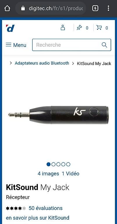 Laufwerke & Adapter: Adaptateur audio Bluetooth – Gebraucht aus Monthey von and_c5w8