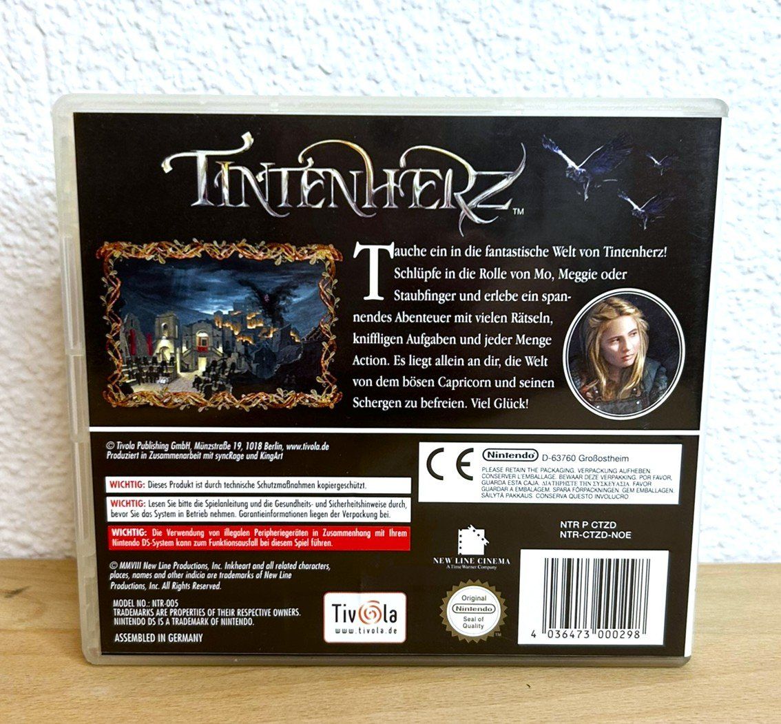 Nintendo Jeux: Tintenherz Nintendo DS – D'occasion à St. Gallen par bubblybee 1