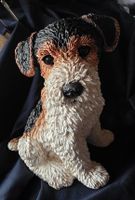 Hunde Figur Gross Orginal von Castgna 1988 Italy 