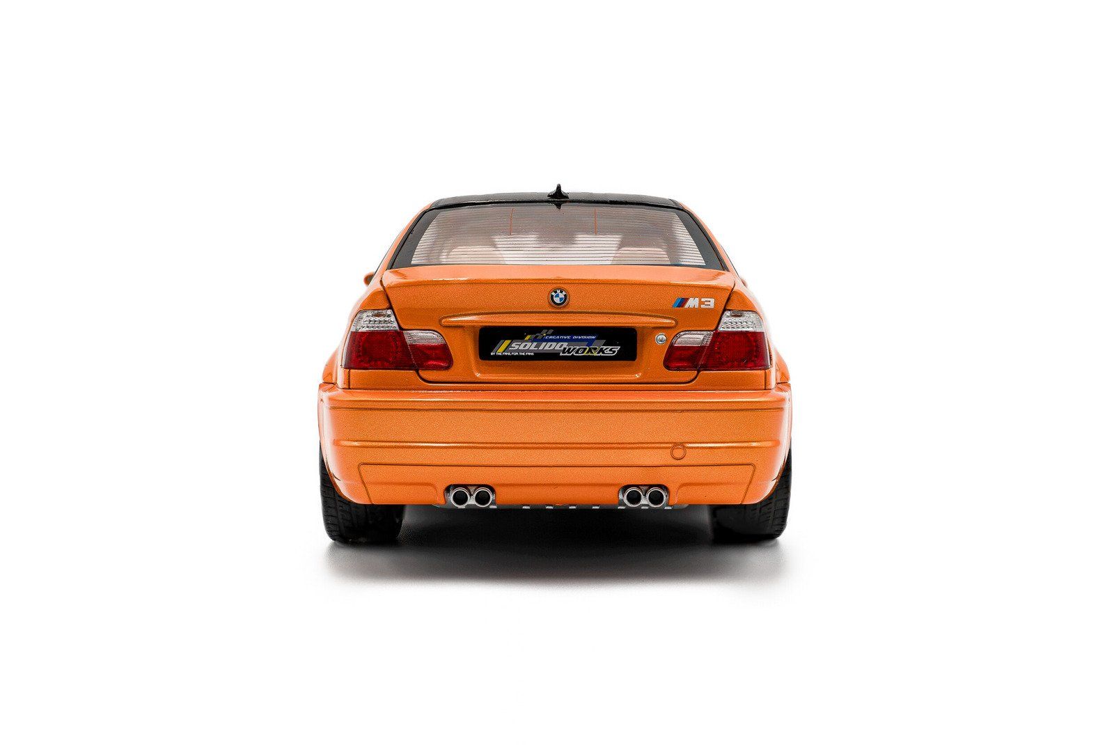 BMW Modellautos: BMW E46 M3 Coupe 2000 Orange Solido 1:18 NOVP – Neu und originalverpackt aus Stäfa von wkmodells 2