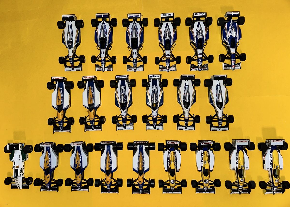 Williams Modellini d'auto: Williams collection Formule 1 – Nuovo (secondo la descrizione) da Ecublens VD venduto da acbox2000 9