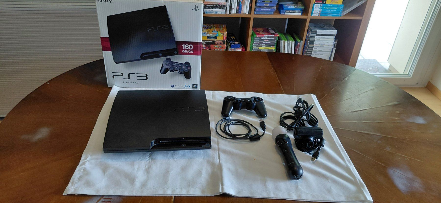 Sony Console: PS3 Slim 160 GB OVP Move Set – Usato da Gretzenbach venduto da Uli1980 1