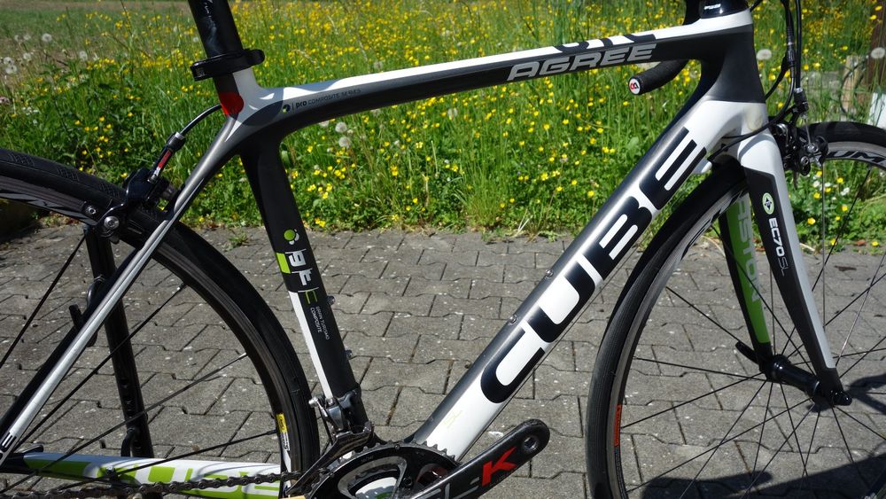 Cube Biciclette: Cube Agree GTC Carbon Rennvelo Rennrad Dura Ace Mavic Gr. 53 – Usato da wolfhausen venduto da dynamik1971 5
