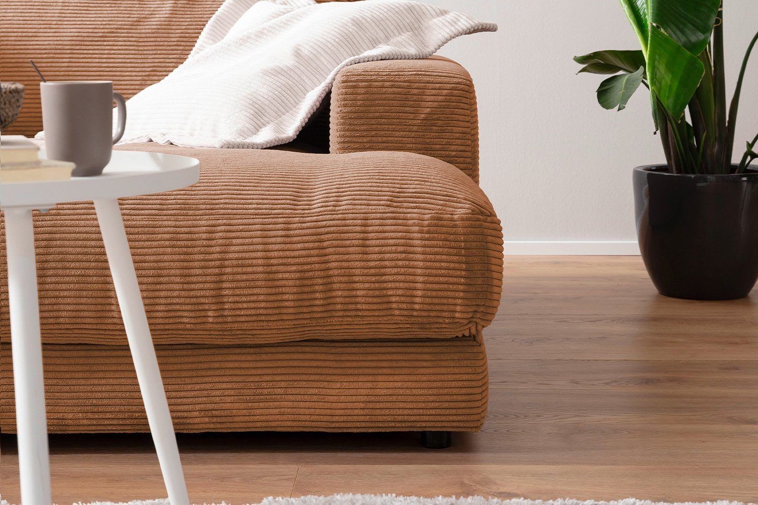 Divani: Big Sofa High End in Cord rost – Nuovo e nell'imballaggio originale da Bischofszell venduto da deluxe-moebel 6