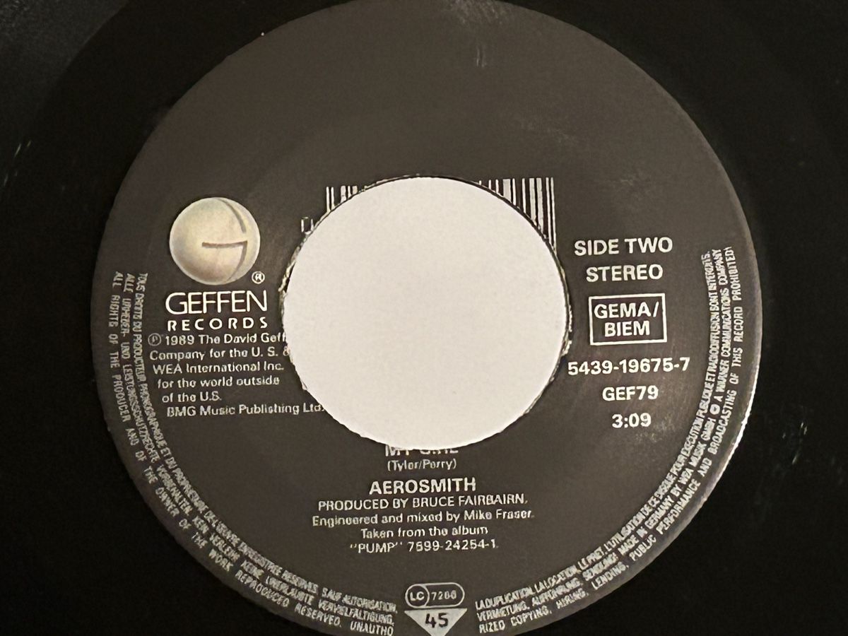 Schallplatten: Aerosmith. 1990. The Oder Side – Gebraucht aus Faulensee von Mizuno06 4
