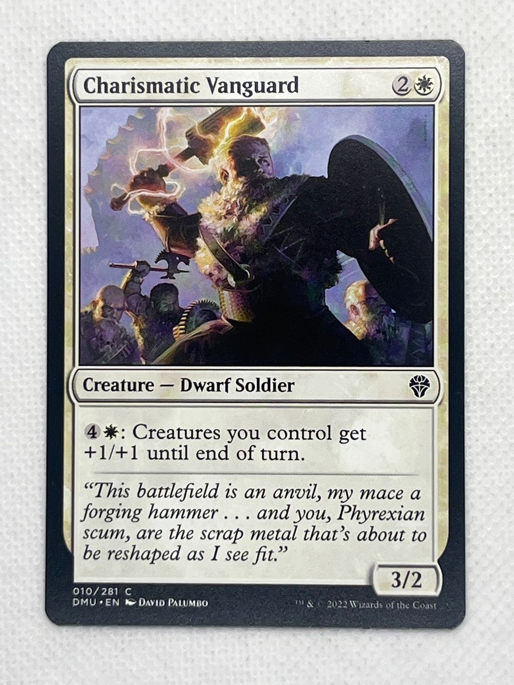 Magic The Gathering Sammelbilder & Trading cards: MTG Charismatic Vanguard DMU 10 Englisch Common – Gebraucht aus Hinterkappelen von Kim1992