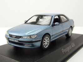 Peugeot 406 Berline Phase II 1999-2004 hellblau met.    1:43