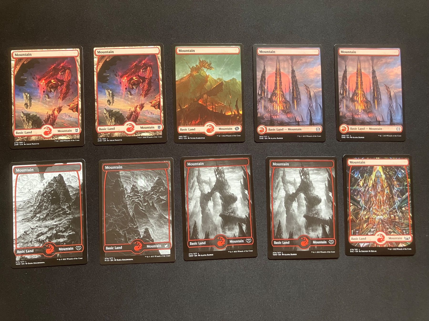 Karten: Magic The Gathering full art lands – Gebraucht aus luzern von rammdave 3