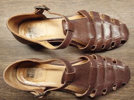 Sandalen braun Leder Moma 38
