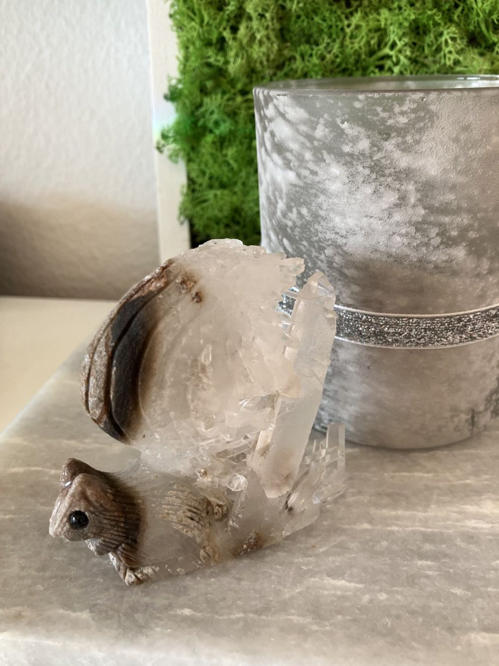 Pietre preziose: Eichhörnchen Statue Bergkristall Edelstein Ecureuil Cristal – Nuovo (secondo la descrizione) da Prilly venduto da ilyria73 4