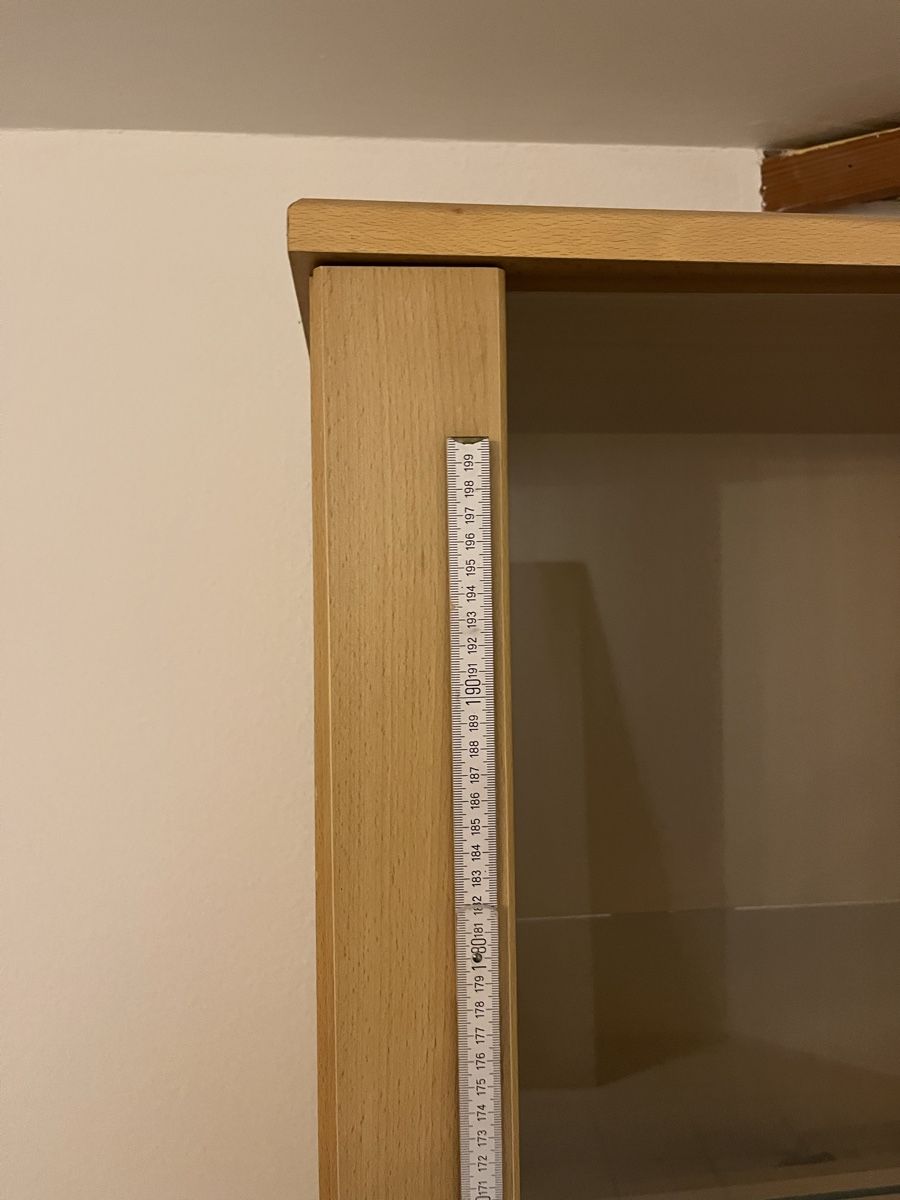 Schränke: Vitrinenschrank Hochschrank Buche hell Glas – Gebraucht aus Bretzwil von Olga_KroXa 4
