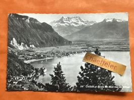 196 Chillon und Dents du Midi vue de Gilon
