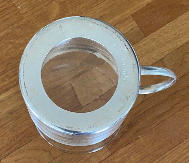 Bicchieri: 6 Vintage Teegläser mit Silberhalter – Nuovo (secondo la descrizione) da Unterengstringen venduto da Dale2 3