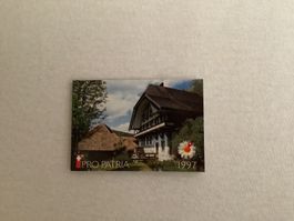 Pro Patria MH 1997, ET-SSt Pro Patria, äußerst selten.