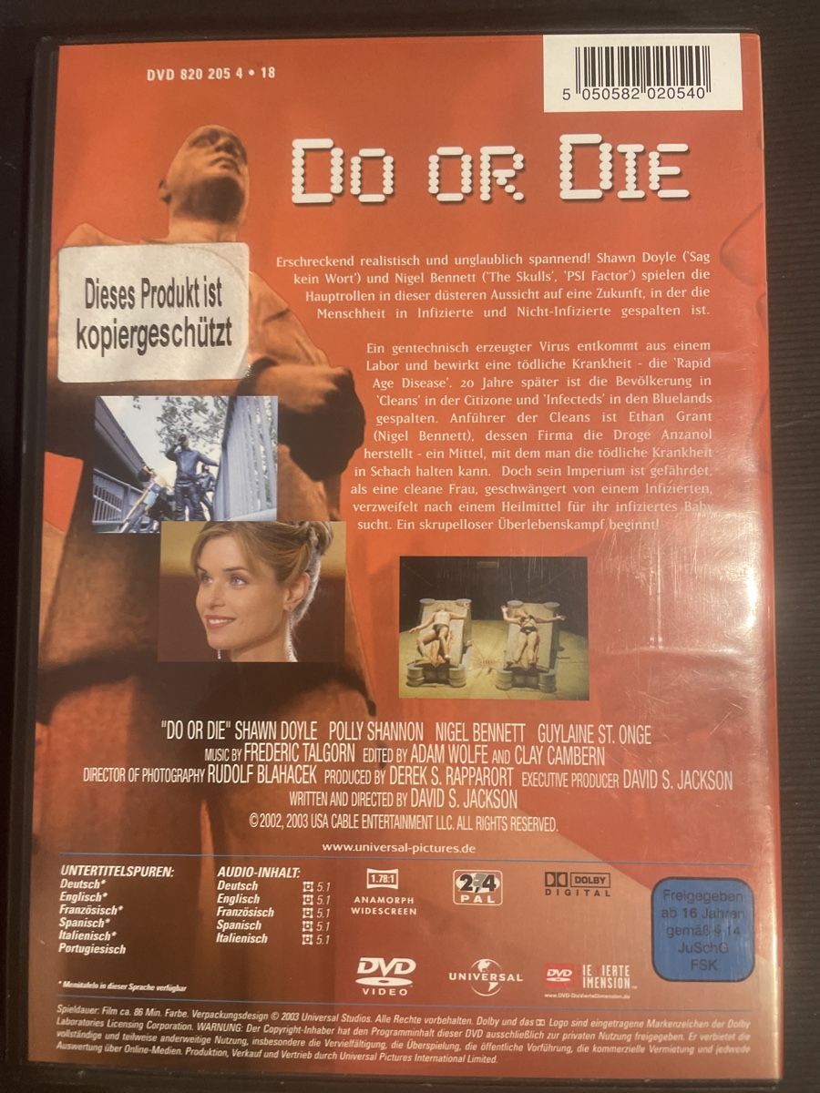 Tutti i DVDs: Do or die, Virus verändert die Welt – Usato da Winterthur venduto da machmaschine 1