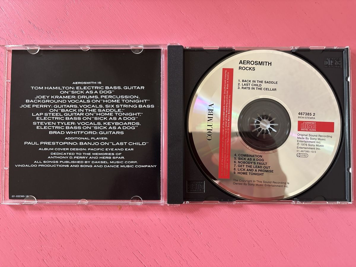 CD: Aerosmith - Rocks – Usato da Lützelflüh-Goldbach venduto da Deiv4 2