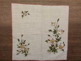 Taschentuch Motiv Blumen