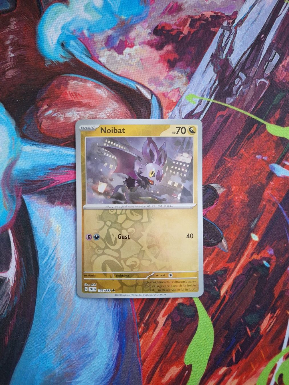 Pokémon Carte collezionabili: Noibat - Reverse Holo - Pokemon Paldea Evolved – Usato da Altstätten SG venduto da GGsGameshop