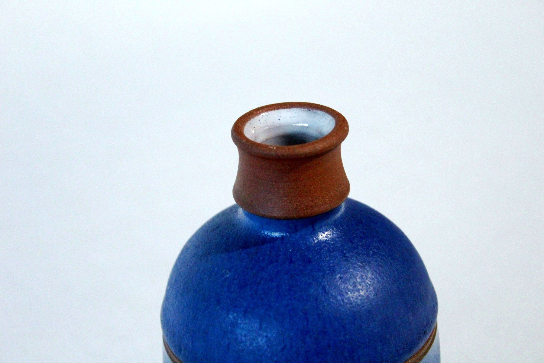 Vasen & Gefässe: Monogrammierte Unikat - STUDIOKERAMIK - VASE / FLASCHE, 1980 – Gebraucht aus Bern von kultiges 2