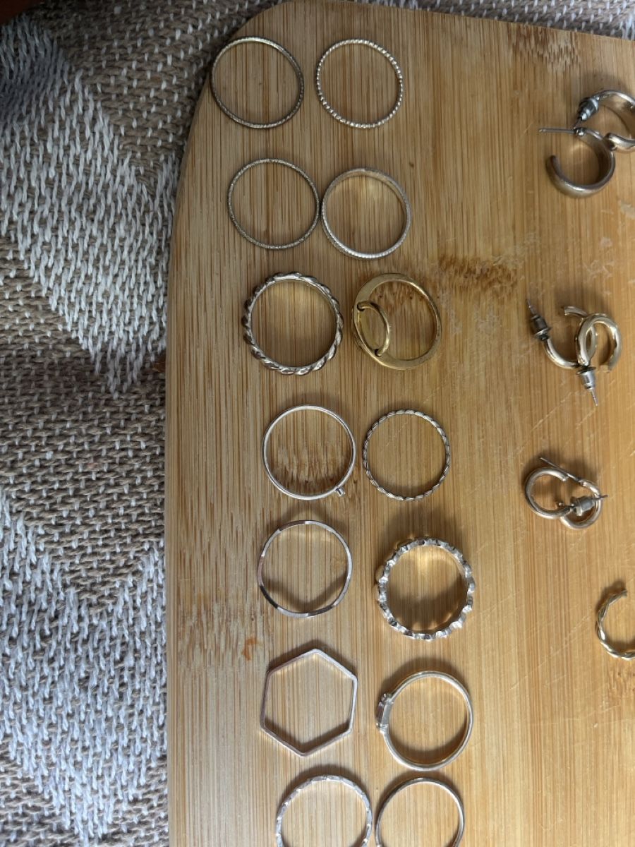Orecchini pendenti & Orecchini a lobo: Lot: boucles d’oreille et bagues – Usato da Le Locle venduto da Mayd_h 4