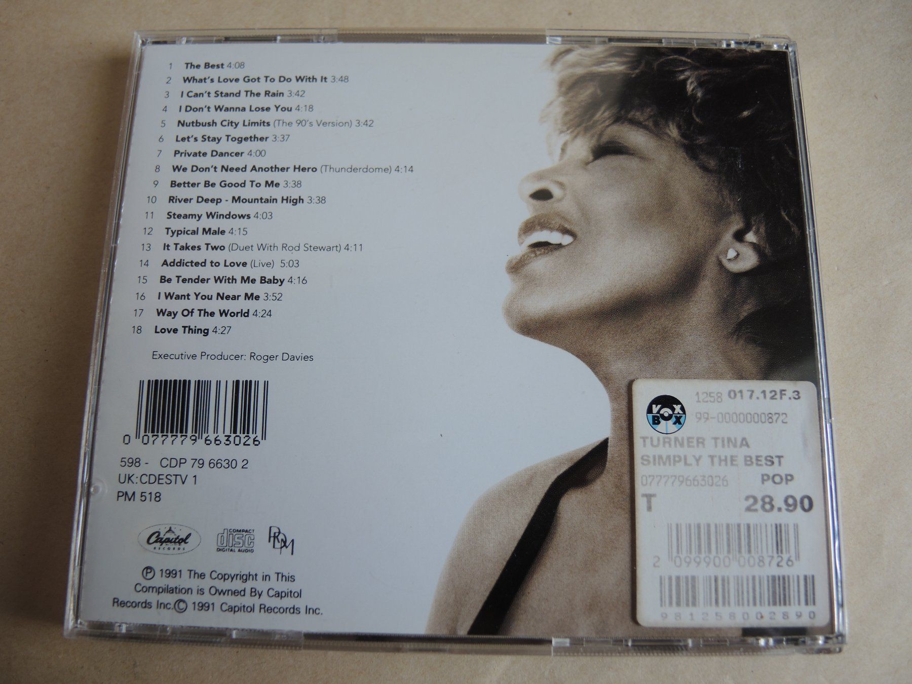 CD: Tina Turner - Simply the Best CD - Top – Usato da Rorschach venduto da Pop-upBrocki 3