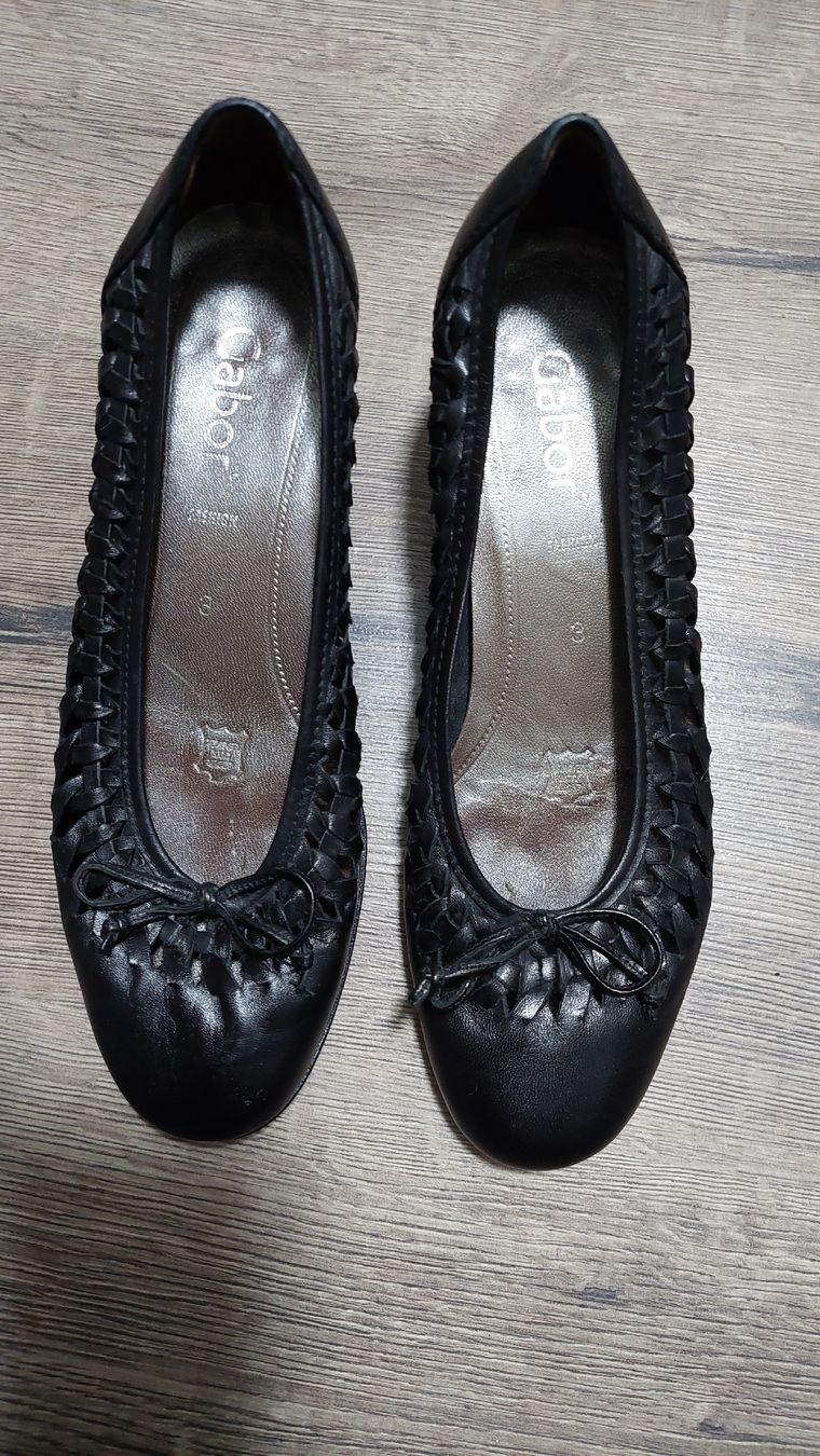 Gabor Scarpe da donna: Schwarze Gabor Ballerinas Gr. 36 – Usato da Gwatt (Thun) venduto da Letzte-Chance-III 5