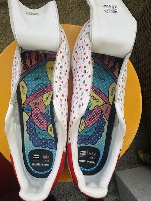 Adidas Scarpe da uomo: Pharrell Williams x Adidas Stan Smith Polka Dot Collection – Usato da Lausanne venduto da Magic1900 3
