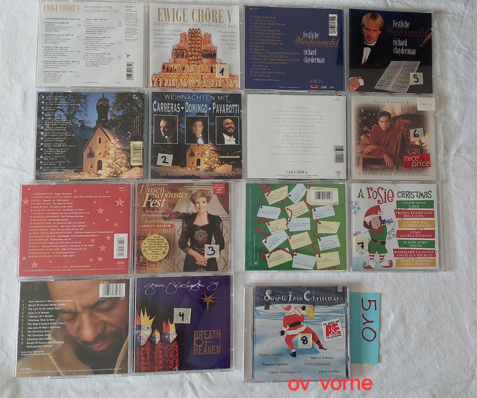 CD: 14 Weihnachts CDs, auch einzeln möglich – Usato da Uitikon Waldegg venduto da Smeragol 2