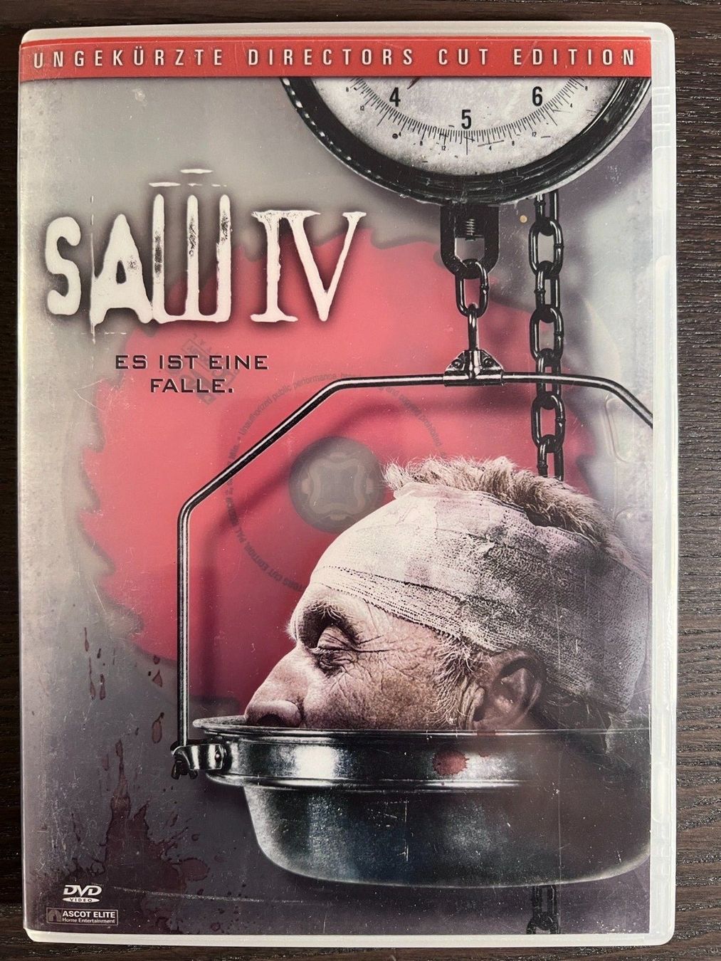 Tutti i DVDs: Saw 4 – Usato da Zürich venduto da FilmFreunde