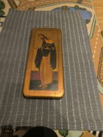 Ikone Jesus Christus Holzkunst Unikat antik 50er Jahre