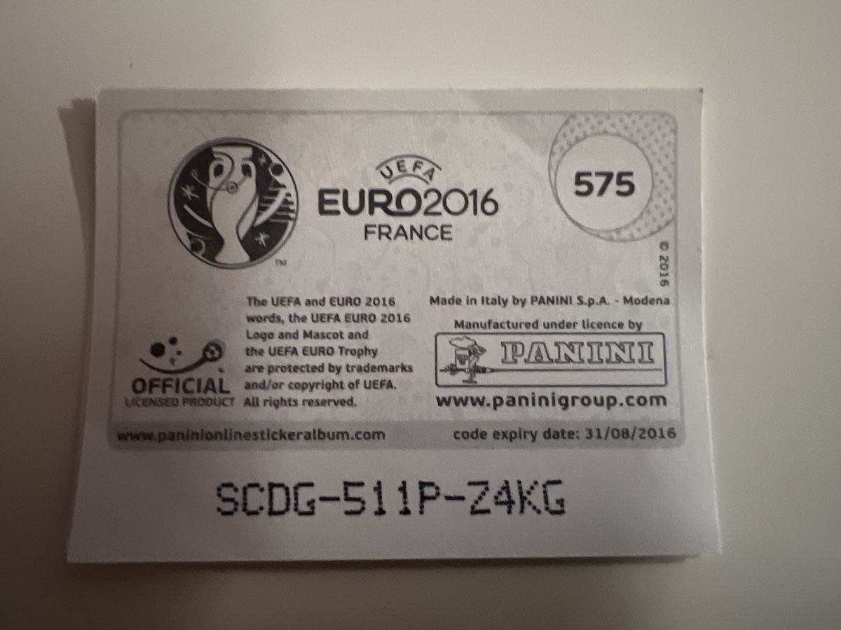 Panini Carte collezionabili: Panini Frankreich EM 2016 Ungarn Mannschaft Glitzerbild – Nuovo (secondo la descrizione) da Dietikon venduto da Emoruk 1